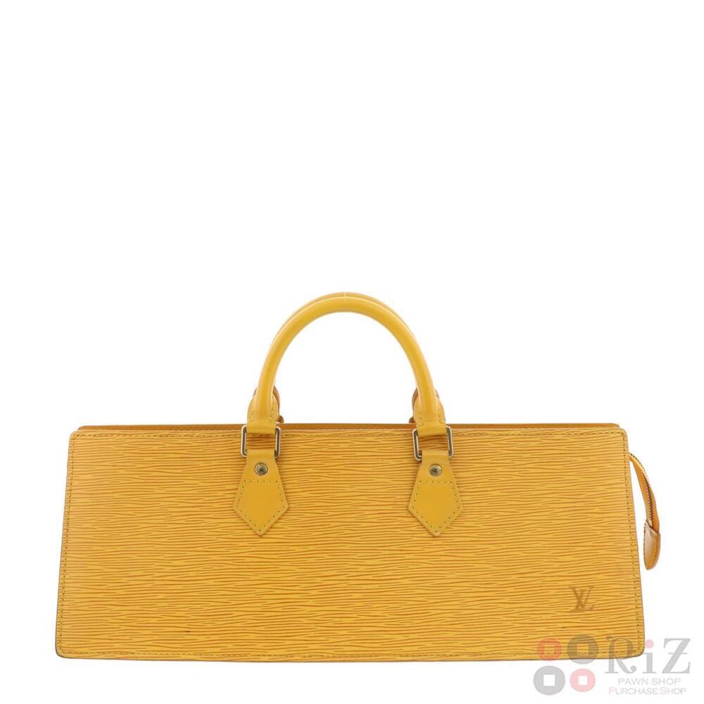 LOUIS VUITTON Sac Triangle Bag Handbag Yellow